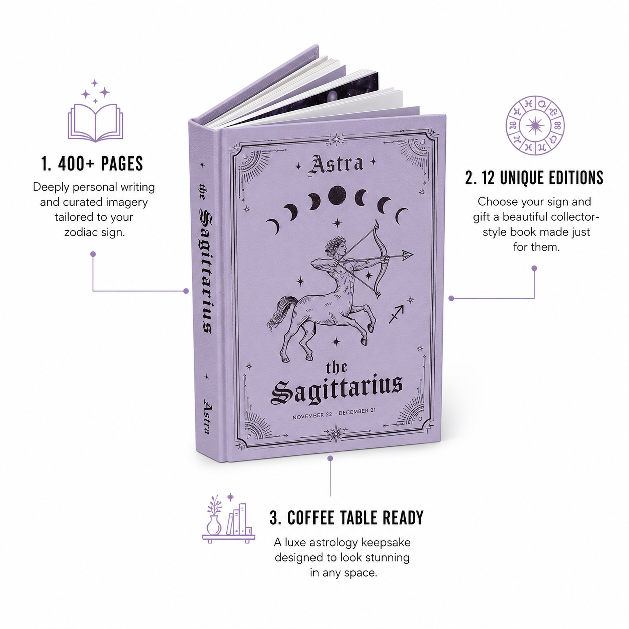 Astra™ Zodiac Coffee Table Book